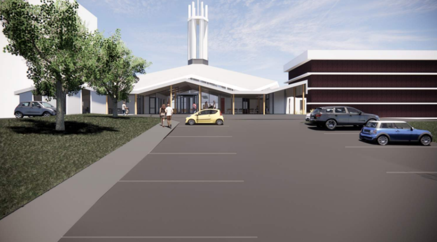 Powderham st view PROPOSED PARISH CENTRE